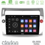 Clarion GL500 Series 8Core Android ClarionOS 4+64GB  Citroen C4 2004-2010 Navigation Multimedia Tablet 9"