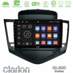 Clarion GL500 Series 8Core Android ClarionOS 4+64GB     Chevrolet Cruze 2009-2012 Navigation Multimedia Tablet 9"    (Μαύρο)
