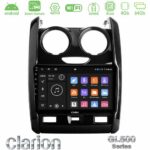 Clarion GL500 Series 8Core Android ClarionOS 4+64GB  Dacia Duster 2014-2018 Navigation Multimedia Tablet 9"