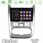 Clarion GL500 Series 8Core Android ClarionOS 4+64GB  Dacia Duster/Sandero/Logan Navigation Multimedia Tablet 9"