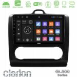 Clarion GL500 Series 8Core Android ClarionOS 4+64GB  Ford Focus Auto AC Navigation Multimedia Tablet 9" (Μαύρο Χρώμα)