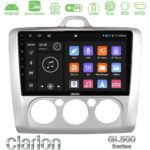 Clarion GL500 Series 8Core Android ClarionOS 4+64GB  Ford Focus Manual AC Navigation Multimedia Tablet 9"
