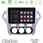 Clarion GL500 Series 8Core Android ClarionOS 4+64GB  Ford Mondeo 2007-2010 Manual A/C Navigation Multimedia Tablet 10"