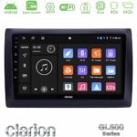 Clarion GL500 Series 8Core Android ClarionOS 4+64GB  Fiat Stilo Navigation Multimedia Tablet 9"