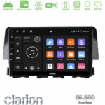 Clarion GL500 Series 8Core Android ClarionOS 4+64GB  Honda Civic 2016-2020 Navigation Multimedia Tablet 9"
