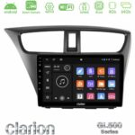 Clarion GL500 Series 8Core Android ClarionOS 4+64GB  Honda Civic Hatchback 2012-2015 Navigation Multimedia Tablet 9"