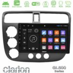 Clarion GL500 Series 8Core Android ClarionOS 4+64GB  Honda Civic 2001-2005 Navigation Multimedia Tablet 9"
