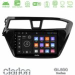 Clarion GL500 Series 8Core Android ClarionOS 4+64GB  Hyundai i20 2014-2018 Navigation Multimedia Tablet 9"