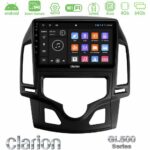 Clarion GL500 Series 8Core Android ClarionOS 4+64GB  Hyundai i30 2007-2012 Auto A/C Navigation Multimedia Tablet 9"