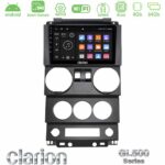 Clarion GL500 Series 8Core Android ClarionOS 4+64GB  Jeep Wrangler 2Door 2008-2010 Navigation Multimedia Tablet 9"