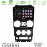 Clarion GL500 Series 8Core Android ClarionOS 4+64GB  Jeep Wrangler 2008-2010 Navigation Multimedia Tablet 9"