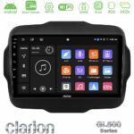 Clarion GL500 Series 8Core Android ClarionOS 4+64GB  Jeep Renegade 2015-2019 Navigation Multimedia Tablet 9"