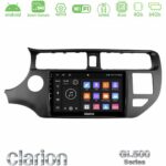 Clarion GL500 Series 8Core Android ClarionOS 4+64GB  Kia Rio 2011-2015 Navigation Multimedia Tablet 9"