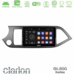 Clarion GL500 Series 8Core Android ClarionOS 4+64GB  Kia Picanto Navigation Multimedia Tablet 9"