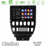 Clarion GL500 Series 8Core Android ClarionOS 4+64GB  Lada Niva Navigation Multimedia Tablet 9"