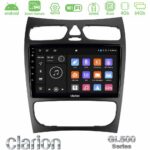 Clarion GL500 Series 8Core Android ClarionOS 4+64GB  Mercedes CLK Class W209 2000-2004 Navigation Multimedia Tablet 9"