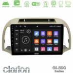 Clarion GL500 Series 8Core Android ClarionOS 4+64GB  Nissan Micra K12 2002-2010 Navigation Multimedia Tablet 9"