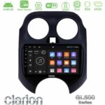 Clarion GL500 Series 8Core Android ClarionOS 4+64GB  Nissan Micra 2011-2014 Navigation Multimedia Tablet 9"