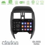Clarion GL500 Series 8Core Android ClarionOS 4+64GB  Nissan Micra 2013-2016 Navigation Multimedia Tablet 9"