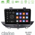 Clarion GL500 Series 8Core Android ClarionOS 4+64GB Opel Grandland/Crossland X Navigation Multimedia Tablet 9"