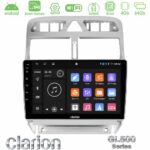 Clarion GL500 Series 8Core Android ClarionOS 4+64GB  Peugeot 307 2002-2008 Navigation Multimedia Tablet 9"