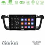 Clarion GL500 Series 8Core Android ClarionOS 4+64GB  Peugeot 508 2010-2018 Navigation Multimedia Tablet 9"