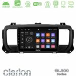 Clarion GL500 Series 8Core Android ClarionOS 4+64GB  Citroen/Peugeot/Opel/Toyota Navigation Multimedia Tablet 9"
