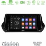 Clarion GL500 Series 8Core Android ClarionOS 4+64GB  Peugeot 208 2019-2023 Navigation Multimedia Tablet 9"