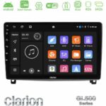 Clarion GL500 Series 8Core Android ClarionOS 4+64GB  Peugeot 407 Navigation Multimedia Tablet 9"