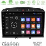 Clarion GL500 Series 8Core Android ClarionOS 4+64GB  Peugeot 308/RCZ Navigation Multimedia Tablet 9"