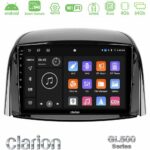 Clarion GL500 Series 8Core Android ClarionOS 4+64GB  Renault Koleos 2007-2015 Navigation Multimedia Tablet 9"