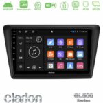 Clarion GL500 Series 8Core Android ClarionOS 4+64GB  Skoda Rapid 2013-2017 Navigation Multimedia Tablet 9"