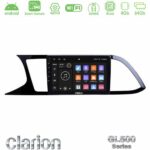 Clarion GL500 Series 8Core Android ClarionOS 4+64GB  Seat Leon 2013 – 2019 Navigation Multimedia Tablet 9"