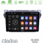 Clarion GL500 Series 8Core Android ClarionOS 4+64GB  Suzuki Alto amp; Nissan Pixo Navigation Multimedia Tablet 9"