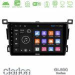 Clarion GL500 Series 8Core Android ClarionOS 4+64GB  Toyota RAV4 2013-2018 Navigation Multimedia Tablet 9"