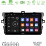 Clarion GL500 Series 8Core Android ClarionOS 4+64GB  Toyota Corolla 2007-2012 Navigation Multimedia Tablet 9"