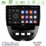 Clarion GL500 Series 8Core Android ClarionOS 4+64GB  Toyota Aygo/Citroen C1/Peugeot 107 Navigation Multimedia Tablet 10"