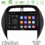 Clarion GL500 Series 8Core Android ClarionOS 4+64GB  Toyota RAV4 2001-2005 (Auto A/C) Navigation Multimedia Tablet 9"