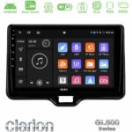 Clarion GL500 Series 8Core Android ClarionOS 4+64GB Toyota Yaris Cross RHD 2020-> (Low Version) Navigation Multimedia Tablet 9"