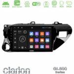 Clarion GL500 Series 8Core Android ClarionOS 4+64GB  Toyota Hilux 2017-2021 Navigation Multimedia Tablet 10"