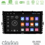 Clarion GL500 Series 8Core Android ClarionOS 4+64GB  VW MQB 2017-> Navigation Multimedia Tablet 9"