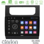 Clarion GL500 Series 8Core Android ClarionOS 4+64GB  VW Touran 2011-2015 Navigation Multimedia Tablet 10"