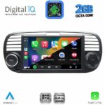 DIGITAL IQ BLE 365BL_CPA (7" DECK) MULTIMEDIA SYSTEM for FIAT 500 mod. 2007-2015 (BLACK) - Image 2