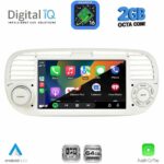 DIGITAL IQ BLE 365BG_CPA (7" DECK) MULTIMEDIA SYSTEM for FIAT 500 mod. 2007-2015 (BEIGE) - Image 2