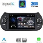 DIGITAL IQ BLE 392_CPA (7" DECK) MULTIMEDIA SYSTEM for CT NEMO – FT FIORINO-QUBO – PG BIPPER mod. 2008-2018