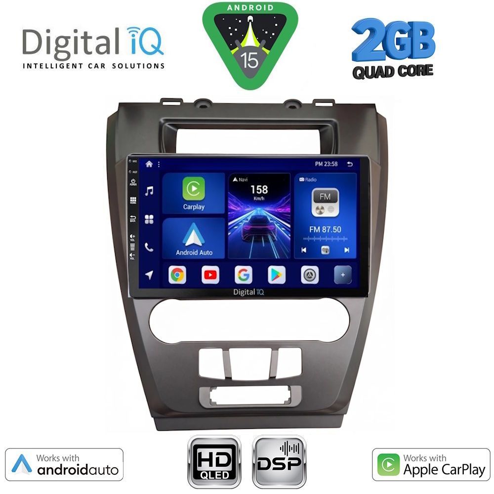 BXC3159CH_15 DIGITAL IQ BXC 3159CH_CPAA (10inc) MULTIMEDIA TABLET for FORD FUSION mod. 2012-2017 - Image 1