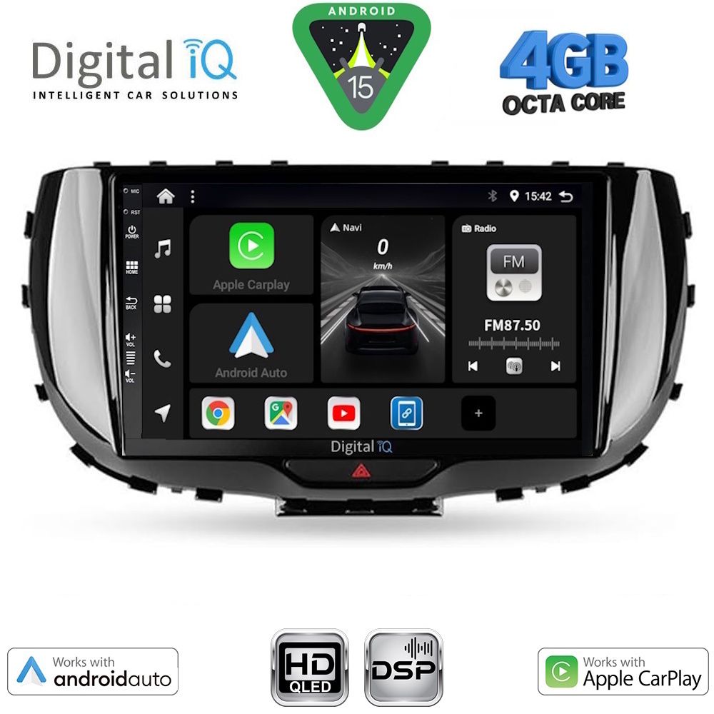 BXF16322_15 DIGITAL IQ BXF 16322_CPAA (9inc) MULTIMEDIA TABLET for KIA SOUL mod. 2019+ - Image 1