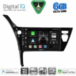 DIGITAL IQ BXF 17703B_CPAA (10inc) MULTIMEDIA TABLET for TOYOTA AURIS mod. 2015-2021