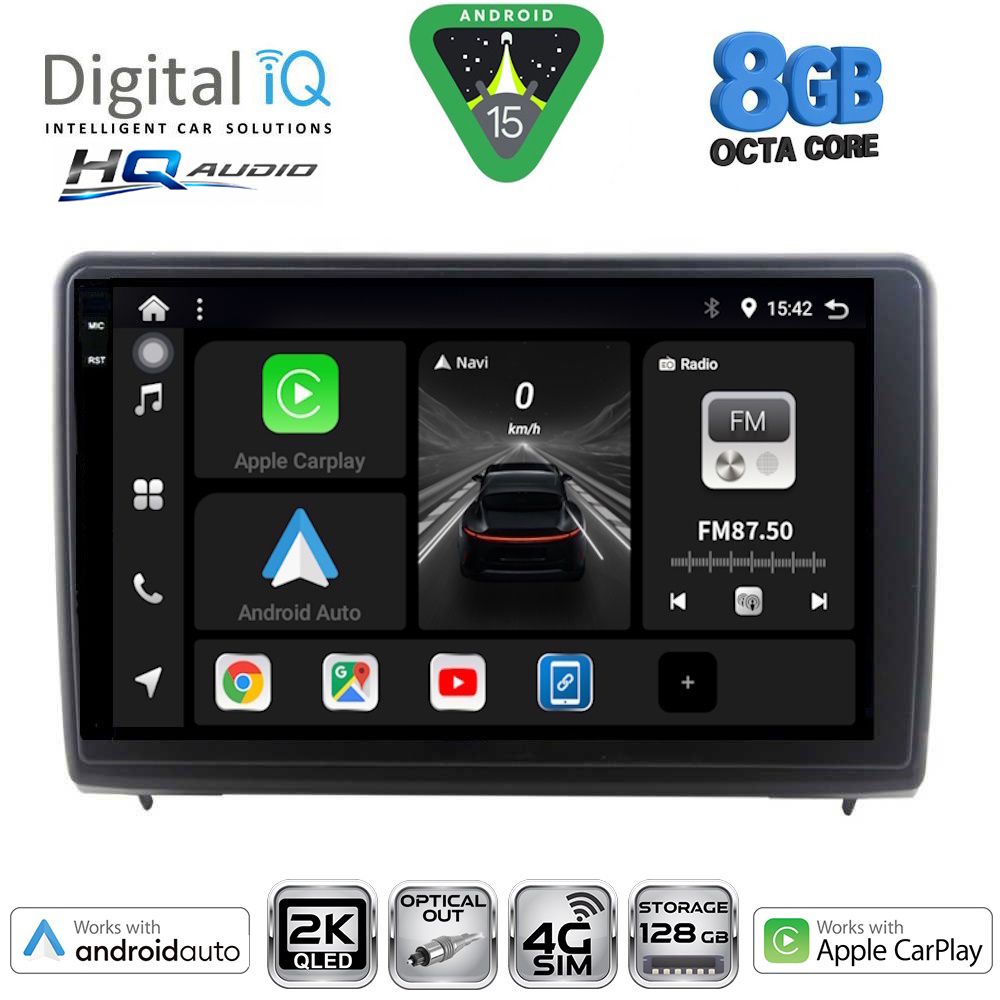 BXK20151_15-1 DIGITAL IQ BXK 20151B_CPAA (10inc) MULTIMEDIA TABLET for FORD ECOSPORT mod. 2018-2023 - Image 1