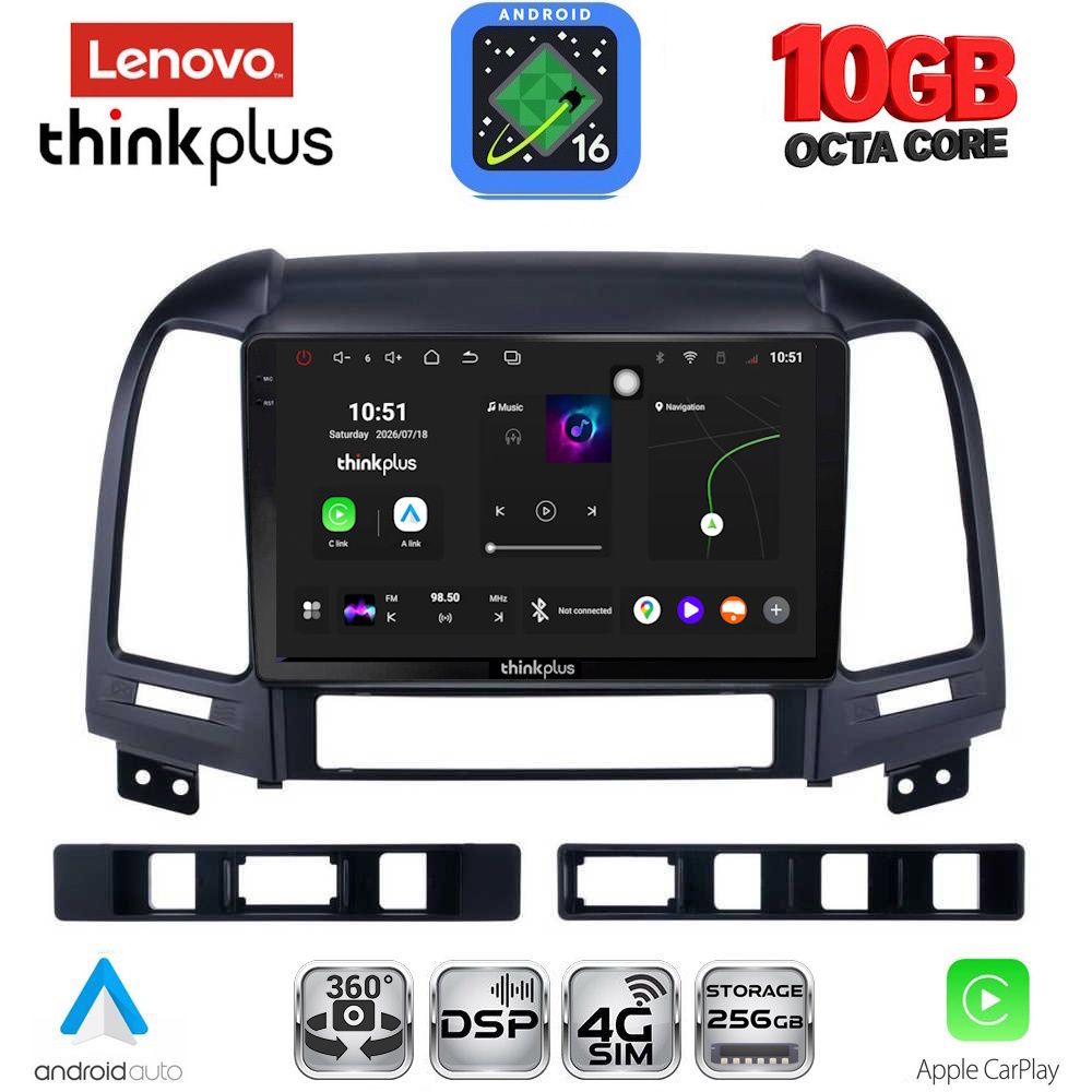 LTM11239_16 LENOVO LTM 11239_CPA (9inc) MULTIMEDIA TABLET for HYUNDAI SANTA FE mod. 2005-2013 - Image 1
